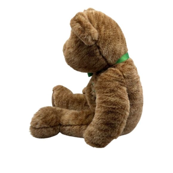 Ty Beanie Buddies 2002 Billionaire Bear With Dollar Sign Green Ribbon 100% Tylon - Picture 5 of 9